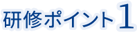 研修ポイント1