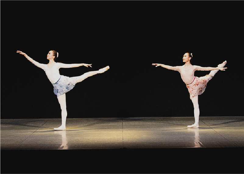 センターレッスンの実演風景