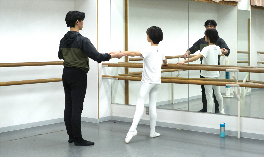 ボーイズクラスレッスン風景